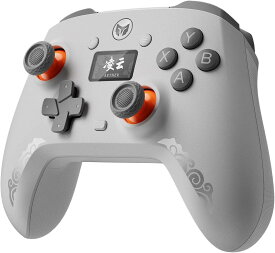 BIGBIG WON PC コントローラー LCDディスプレイ付き 1000Hzポーリングレート トリガー入力切替可能 PC/Switch/Android/iOS対応 2つ背面ボタン TURBO連射/HD振動機能付 mojhon aether ゲームパッド 有線/Bluetooth接続/2.4G無線接続可能 X0019VSIB7