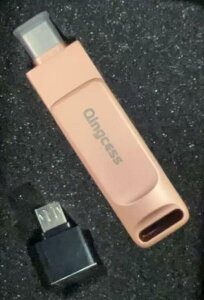 �A�v���s�v Phone�[�q type-c USBA��� 256GB �g�їp�@ USB������ �s���N P1 X0018Y0BER