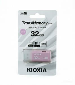 KIOXIA(�L�I�N�V�A)�y���{���zUSB�t���b�V�������� 32GB USB3.2 Gen1 KLU301A032GP 4582563858121