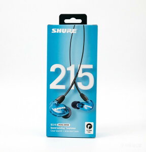 �y�󂠂�zSHURE �V���A �C���z�� �L�� SE215 SPE-A �u���[ ���Չ��� �m�C�Y�L�����Z�����O �Q�[�� �Q�[�~���O �X�y�V�����G�f�B�V���� �J�i���^ ���C�����X�ϊ���(�ʔ�) MMCX ���P�[�u�� �v���d�l
