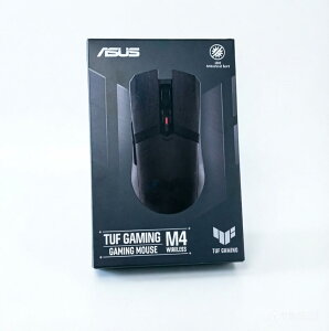ASUS TUF Gaming M4 ���C�����X �Q�[�~���O �}�E�X�A�f���A�� ���C�����X ���[�h - Bluetooth/RF 2.4 GHz�A12,000 DPI ���w�Z���T�[�A6 �̃v���O�����\�ȃ{�^���AASUS �R�ۃK�[�h�t�� PBT �g�b�v �J�o�[�A