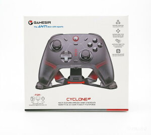 GameSir Cyclone 2 PC�R���g���[���[ TMR�W���C�X�e�B�b�N �A�ˋ@�\/�}�N�������[�v�@�\ 1000Hz �|�[�����O���[�g�Q�[���p�b�h �z�[�� & �}�C�N�� 2-in-1 �g���K�[ �Z���W���C���Z���T�[���� switch2�X��
