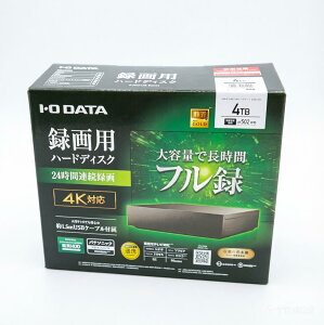 �A�C�E�I�[�E�f�[�^ IODATA �O�t��HDD 4TB �e���r�^��p ��e�� 4K�Ή� 24���ԘA�� �n�f�W�^���502���� �É� ���{���[�J�[ AVHD-US4/E 4957180161990