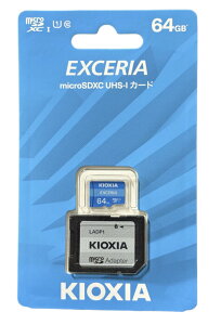 KIOXIA(�L�I�N�V�A) EXCERIA microSD�������[�J�[�h 64GB UHS-I KLMEA064G