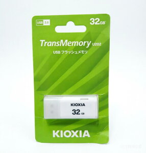 KIOXIA(�L�I�N�V�A)�y���{���zUSB�t���b�V�������� 32GB USB2.0 KLU202A032GW 4582563853102