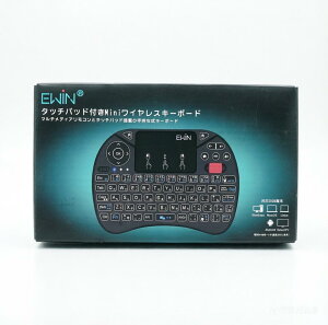 Ewin �~�j�L�[�{�[�h ���C�����X 2.4GHz ���{��z�� �^�b�`�p�b�h �}�E�X�z�C�[���t�� 8�F�o�b�N���C�g USB���V�[�o�[�t�� �����^ �|�[�^�u�� PC/�e���r/Fire TV Stick�Ή� �����R������ �u���b�N X