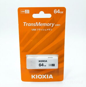 KIOXIA(�L�I�N�V�A) �����Ń����� USB�t���b�V�������� 64GB USB3.2 Gen1 ���{�� KLU301A064GW
