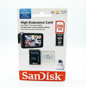 SanDisk �T���f�B�X�N �}�C�N��SDXC�J�[�h High Endurance 256GB SDSQQNR-256G-GN6IA X000V76AJH