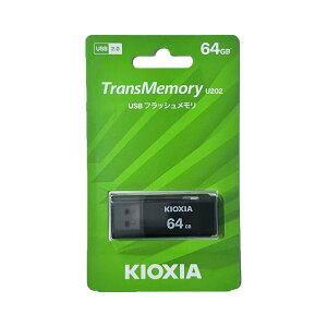 KIOXIA(�L�I�N�V�A)�y���{���zUSB�t���b�V�������� 64GB USB2.0 KLU202A064GK