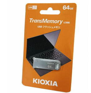KIOXIA(�L�I�N�V�A) �����Ń����� USB�t���b�V�������� 64GB USB3.2 Gen1 �ő�Ǐo���x100MB/s KLU366A064G 4582563856547