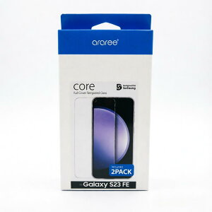 araree Galaxy S23 FE �Ή� �t�B���� �N���A �����K���X�t�B���� CORE (2������) [ �t���ی� �d�x9H ���^0.2mm 4�d���C���[�\�� �w��h�~ ��U�h�~ ] �T���X�� �M�����N�V�[S23 FE SCG24 AR26703S23FE 4570047617036