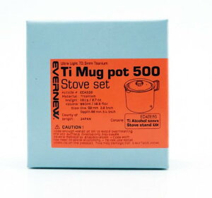 �G�o�j���[ Ti Mug pot 500 Stove set ECA538 �`�^��