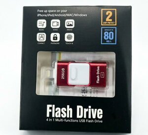 USB������ 256GB 4in1 Phone USB�������[ �X�}�z �f�[�^�ۑ� �O�t�������� iOS/Type-C/USB/Micro USB���� ��e�� �t���b�V�������� ���� �f�[�^�o�b�N�A�b�v �O�t���X�g���[�W �X���C�h�� �g�їe�ʕs����