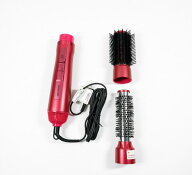 【訳あり】テスコム カールドライヤー マイナスイオン 軽量 22mm ブラシ付き ラク抜きプラグ ヘアドライ…