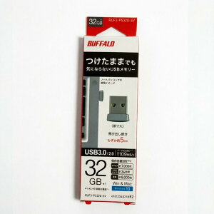 �o�b�t�@���[ BUFFALO USB3.0�Ή� �}�C�N��USB�������[ 32GB �V���o�[ RUF3-PS32G-SV 4981254021682