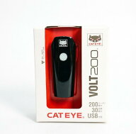 キャットアイ(CAT EYE) LEDヘッドライト VOLT200 HL-EL151RC USB充電式 自転車 4990173028955