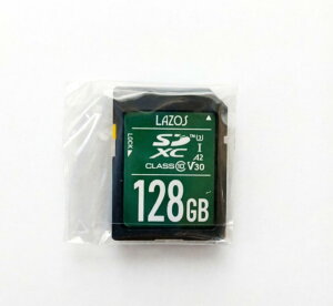 �y�󂠂�zLazos(���\�X) �������[�J�[�h SDXC�J�[�h V30 A2 �V���[�Y 128GB X0018N6Y71 B0D59KWDH6