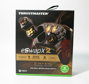 Thrustmaster �X���X�g�}�X�^�[ �Q�[���p�b�h ESWAP X2 PRO CONTROLLER ELDEN RING Edition Xbox Series X|S PC �Ή� �A�N�V�����Q�[�� ���W�����[�� ���J�j�J���{�^�� �����x�~�j�X�e�B�b�N 3362934403928