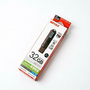 �o�b�t�@���[ BUFFALO USB3.0�Ή� USB������ �X�^���_�[�h 32GB �u���b�N RUF3-C32GA-BK 4981254014318