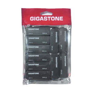 GIGASTONE 64GB Flash USB ������ (10�Z�b�g) Z30 USB 3.2 Gen 1, 80MB/s�������]�� �L�[�`�F�[�����t�� �J�[�{�����f�U�C�� �v�b�V���v���݌v �f�[�^�ۑ� �o�b�N�A�b�v PC/Mac/�e���r/�ԍڑΉ�