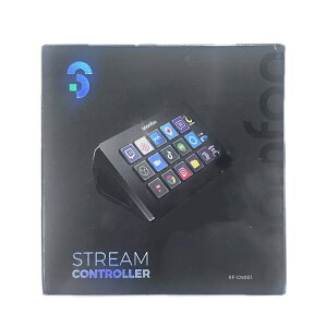 Stream Controller - SOOMFON Stream Studio Control Deck 15�L�[�z�� �X�g���[���f�b�N ���C�u�R���e���c�쐬�p�̃R���g���[���[ �z�M�Ҍ����f�o�C�X OBS/Twitch?/YouTube�A�g Mac/PC�Ή� ��