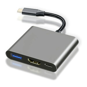 SK-CinDa USB Type c HDMI �A�_�v�^�^�C�vc hdmi �ϊ� SK-CinDa4K �𑜓x hdmi�|�[�gUSB 3.0�����|�[�g�^�C�v100W PD�}���[�d�|�[�g�ϊ� �A�_�v�^ UHD MacBook/iPad Pro/iPhone 16/Huawei/Switch �f�o�C�X�Ή� (�O���[�j