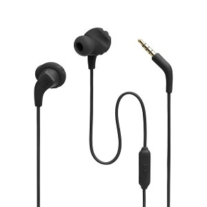 JBL ENDURANCE RUN2 �L�� �C���z�� IPX5�h��/1�{�^�������R���t��/�}�O�l�b�g����/3.5mm�v���O �u���b�N