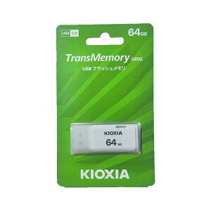 KIOXIA(�L�I�N�V�A)�y���{���zUSB�t���b�V�������� 64GB USB2.0 KLU202A064GW
