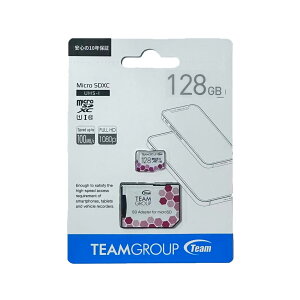TEAMGROUP microSDXC�J�[�h 128GB UHS-1 U1 Switch����m�F�ς� �Ǎ���100MB/s SD�ϊ��A�_�v�^�[�t��