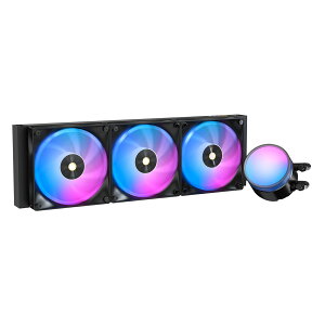 Ocypus Delta L36 ARGB CPU�N�[���[ �ȈՐ��� 360mm�A���C���[ARGB���C�e�B���O�G�t�F�N�g�ATDP 300W�A��m�C�Y�|���v�A�����\4�s��PWM �t�@���A�ő�2000 RPM�AAMD AM4/AM5�AIntel LGA 115X/1200/1700/1851�Ή�(�u���b