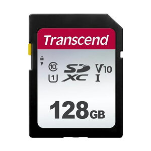 �g�����Z���h�W���p�� SD�J�[�h 128GB UHS-I U1 V10 Class10 (�ő�]�����x100MB/s)�y�f�[�^�����\�t�g�����񋟁zTS128GSDC300S-E2