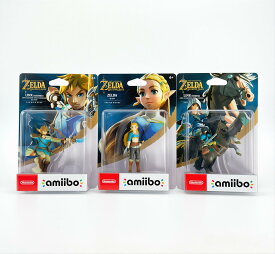 任天堂 amiibo ゼルダの伝説 ブレス オブ ザ ワイルド 3種セット [リンク(弓) / リンク(騎乗) / ゼルダ] X00140CNX7