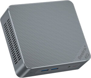 Beelink Mini Pc N100�v���Z�b�T�[�i�ő�3.40GHz�j8GB RAM 500GB SSD �A�f���A��HDMI/WiFi 6/BT 5.2/RJ45/WOL/Auto Power On�B�O���[