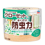 クローゼットにおくだけ防虫力 ハーブミントの香り 300ml