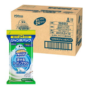 �y�P�[�X�̔��z�X�N���r���O�o�u�� (Scrubbing Bubbles) ������g�C���u���V�t���[�����\�[�v�t���ւ��p�W�����{�p�b�N(24����)×12��