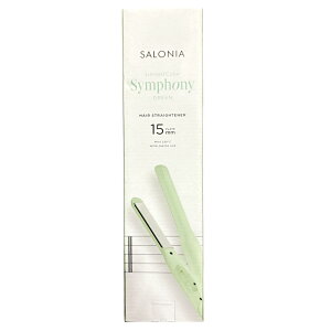 SALONIA �X�g���[�g�w�A�A�C���� 15mm SL-004SSG �V���t�H�j�[�O���[��