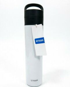 �y�Y�_�Ή��E�H��@�Ή��z �^�C�K�[���@�r(TIGER) ���� 600ml �X�e�����X�{�g�� �n���h���t�� �ۗ� �ۉ� �y�� �􂢂₷�� BPA�t���[ �z���C�g MKB-T601WJ 4904710442906