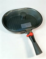 【訳あり】和平フレイズ フライパン グリルパン 魚焼き ステーキ マローネシェフ オーバル型 22×32cm IH…