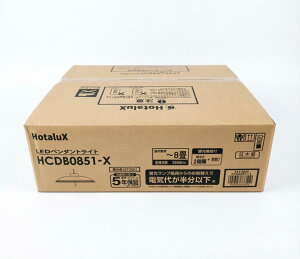 HotaluX�i�z�^���N�X�j LED�m���y���_���g���C�g �����^�C�v HCDB0851-X �K�p�����`8�� 4904323773510