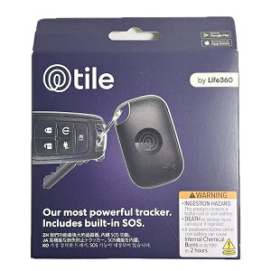 Life360 Tile Pro �d�r������ �u���b�N �X�}�[�g�g���b�J�[ �X�}�[�g�^�O �����h�~�^�O �h���@�\Bluetooth �J�M��o�b�O�� RE-61011-AP