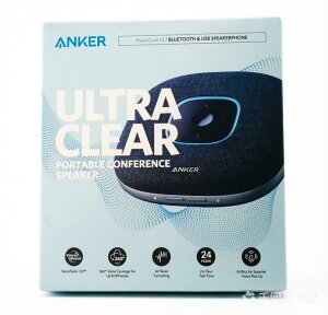 Anker PowerConf S3 �X�s�[�J�[�t�H�� ��c�p �}�C�N Bluetooth 24���ԘA���g�p �O���[�v���[�h�Ή� USB-C�ڑ� �I�����C����c �e�����[�N �ݑ� ��c�p�V�X�e�� �E�F�u/�e���r/�r�f�I��c �O���[�F�t�@