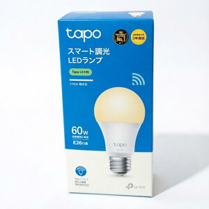 �y�Z�b�g�����z�y×3�zTP-Link LED�d�� Tapo �X�}�[�g LED �����v �����^�C�v �d���F E26 800lm Echo �V���[�Y/Google �z�[�� �Ή� �ǉ��@��s�v Tapo L510E/A 4897098682906-1