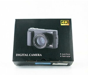 CAMKORY 4K �f�W�J�� �f�W�^���J���� �I�[�g�t�H�[�J�X 4800����f 4K�𑜓x �ߐڎB�e 180�x��]���j�^�[ HDMI�o�͉\ 16�{�f�W�^���Y�[�� 3�C���`���� �\���d�r �y�� �C�w���s �w�� ���S�� 32GB�J