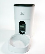 【訳あり】自動給餌器 猫 自動餌やり機 給餌器 犬 【ラチュナ Latuna キングジム】 4L 大容量 タイマー式…