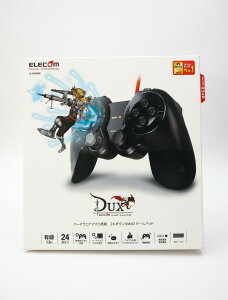 �y�󂠂�z�G���R�� �Q�[���p�b�h USB 24�{�^�� MMO���� �u���b�N JC-DUX60BK 4953103298248