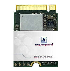 Superpard SSD 512GB M.2 2230 NVME PCIe Gen 4.0x4 30mm �����^SSD Steam Deck ROG Ally Microsoft Surface Pro7/Pro8/Pro9+/ProX/laptop3/laptop4/laptop Go Ultrabook GPD�ȂǓK�p�i512GB M.2 2230 4.0�j