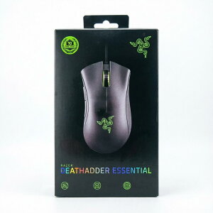 Razer DeathAdder Essential �Q�[�~���O�}�E�X �L�� 5�{�^�� 6400 DPI �I�v�e�B�J���Z���T�[ �G���S�m�~�b�N�`�� �V�t�@�[���E�F�A�K�p�� RZ01-02540100-R3M1-N 4589967507075