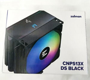 ZALMAN CNPS13X DS BLACK LGA1700�ESocket AM5�EAM4�Ή� ARGB�g�b�v�J�o�[�E120mmARGB�t�@���ECPU���x�\���f�B�X�v���C���� �V���O���^���[�^ ���CPU�N�[���[ CNPS13X DS BLACK FN2102 849790169982