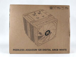 Thermalright Peerless Assassin 120 Digital ARGB White CPU �G�A �N�[���[�A�f�W�^�� �X�N���[�� �g�b�v �J�o�[�A6 �q�[�g�p�C�v �R���s���[�^�[ CPU �N�[���[�AAM4/AM5�AIntel LGA1700/1851/1150/1151/1200 �p�APC �N�[��