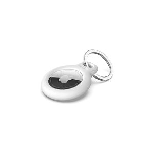Belkin AirTag�P�[�X �ی�J�o�[ �h�� ���]�� ���z �q�� ���S �����h�~ ����h�~ ���h�~ �� �L �L�[�����O �z���C�g F8W973btWHT b093343csj